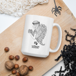 Virgo Zodiac (White)