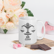 Libra Zodiac (White)